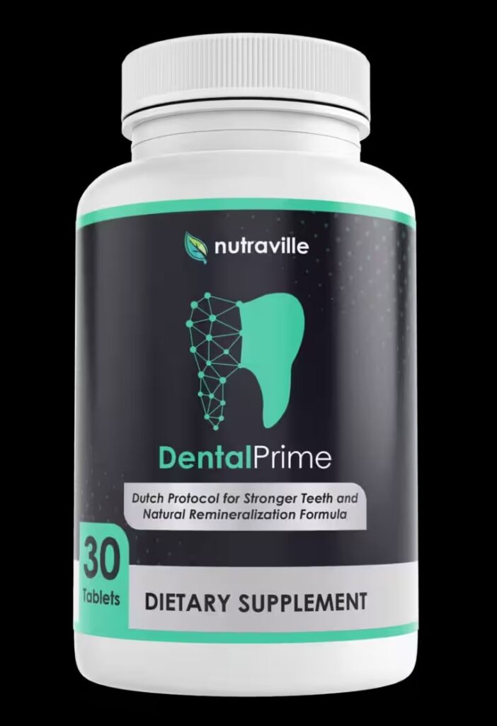 DentalPrime Review 2026: Does This Natural Remineralization Formula Really Work? DentalPrime Review supplement bottle for stronger teeth